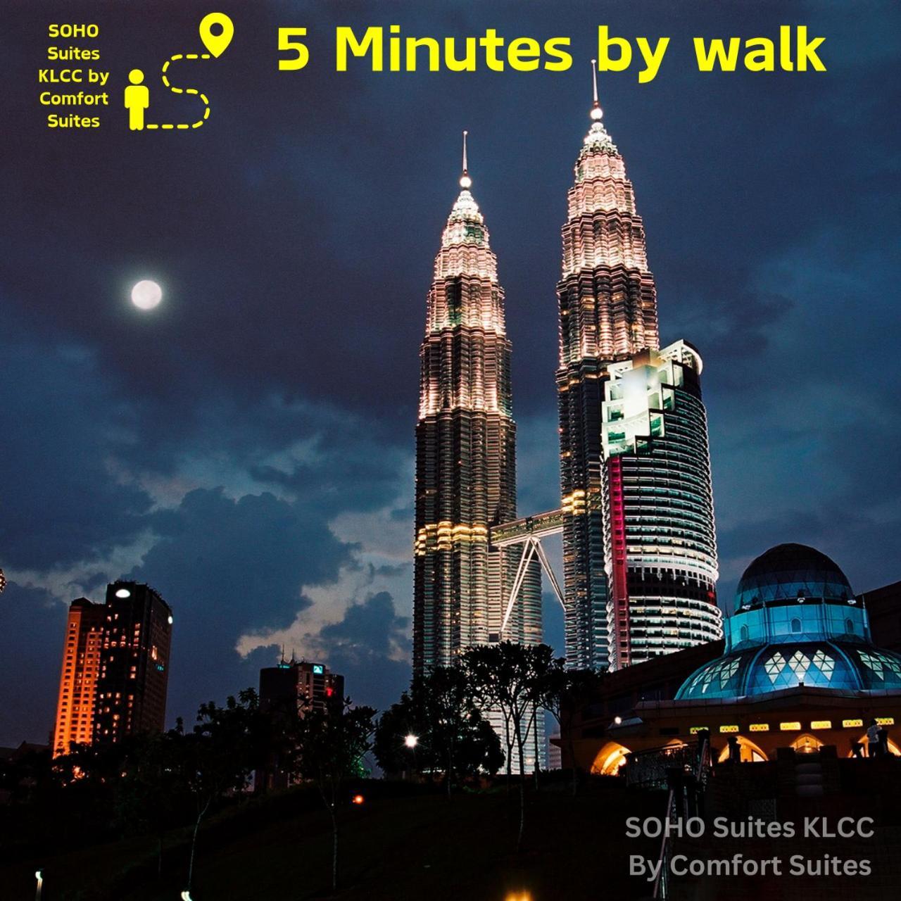 Soho Suites Klcc By Comfort Suites Kuala Lumpur Exterior foto